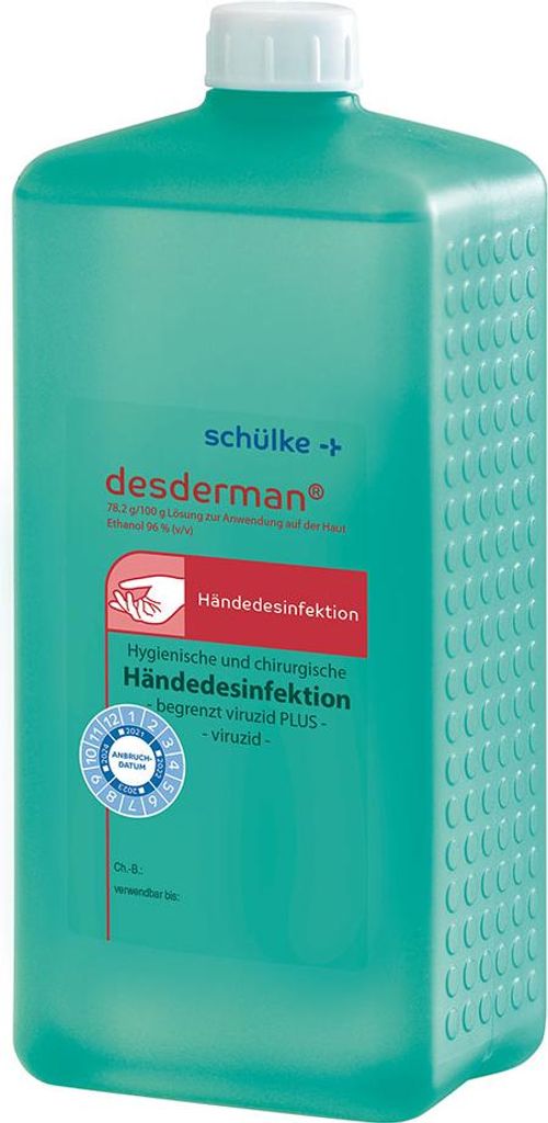 Schülke Desderman Händedesinfektionsmittel, Noroviren, 1L Produktbild 