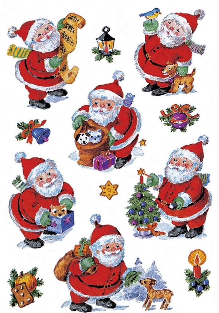 Herma 3888 Nálepka DECOR Funny Father Christmas Obrázok produktu 
