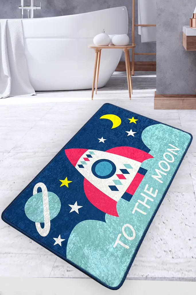 Tapis de bain Mijolnir Namoon CHL5378 Multicolore 700g/m² Polyester