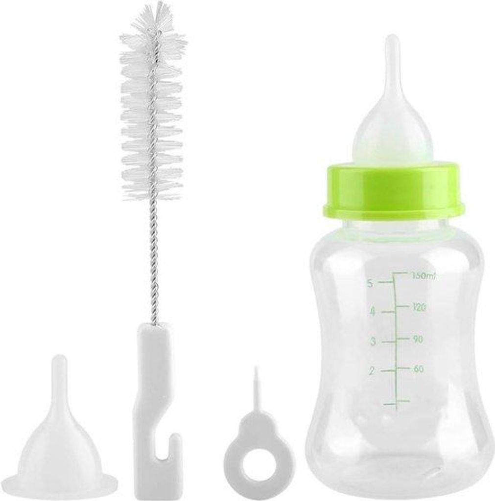 Katzenfutter Kit - Transparenz Siliconen Futterflasche - 150ml