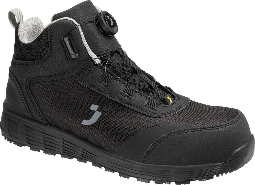 Safety Jogger Sicherheitsschuh Asama S3S Mid TLS ESD schwarz, nach EN ISO 20345:2022+A1:2024, SR HI CI FO HRO Größe 44