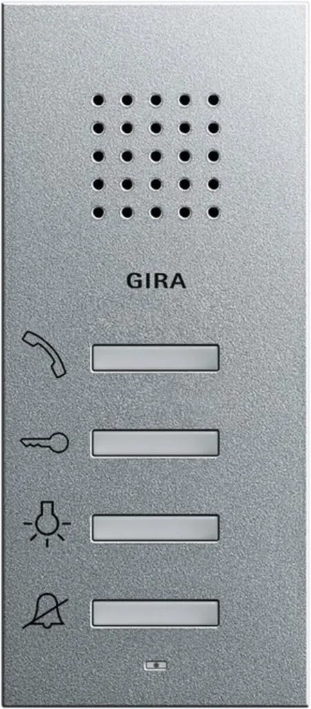 Station audio GIRA libre mains libres avec suppression des bruits