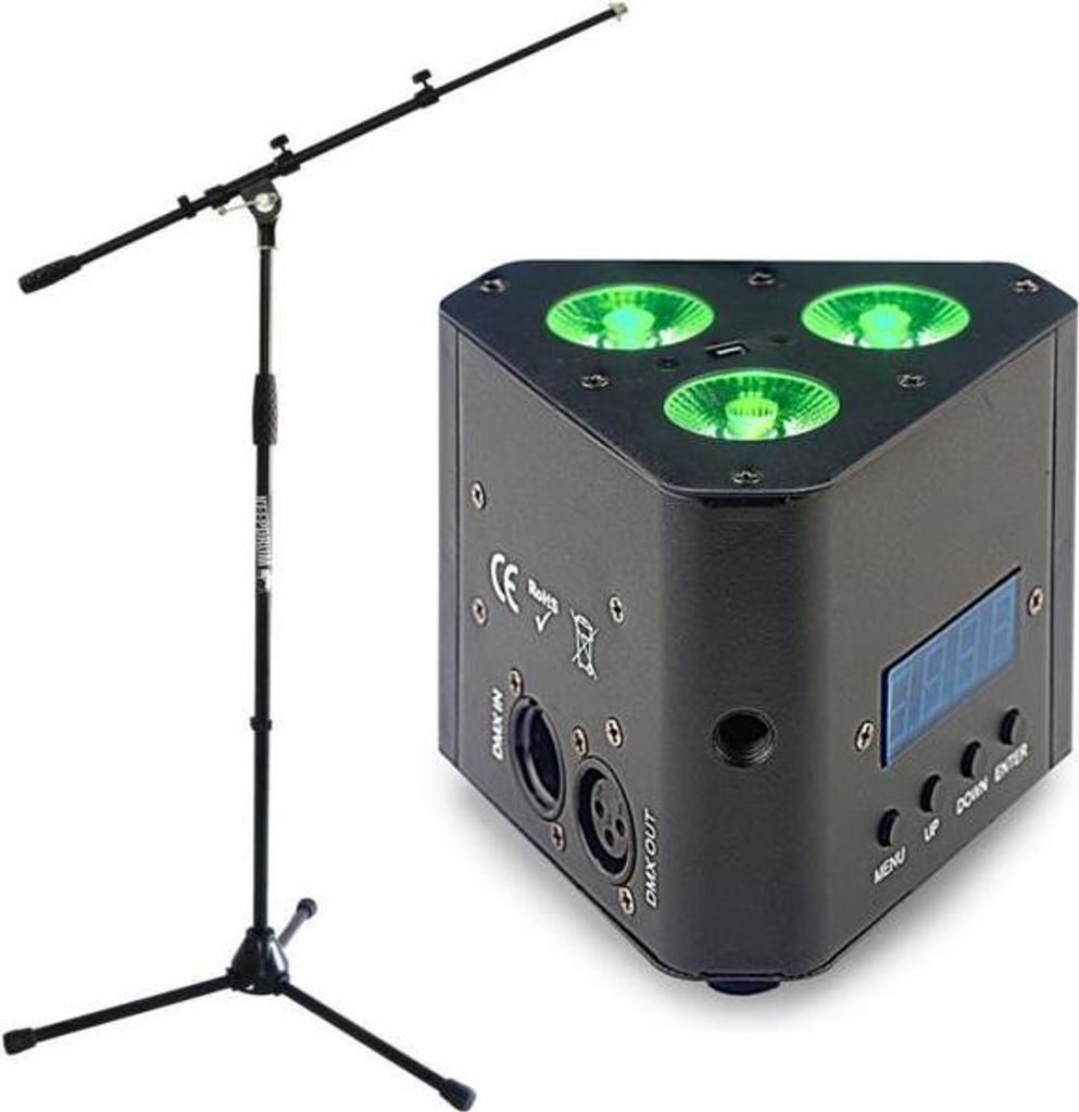 Stagg SLI-TRUSS34-2 LED Scheinwerfer Spot mit Stativ