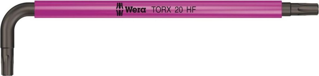 Wera 967 SL TORX HF Winkelschlüssel Multicolour mit Haltefunktion Pink