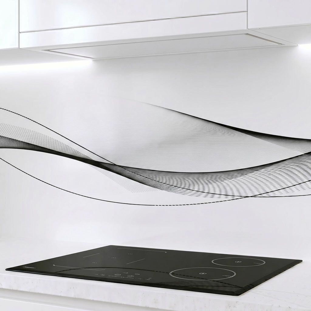 Küchenrückwand Eleganz 60x300 cm – monolithische ABS-Platte Produktbild 