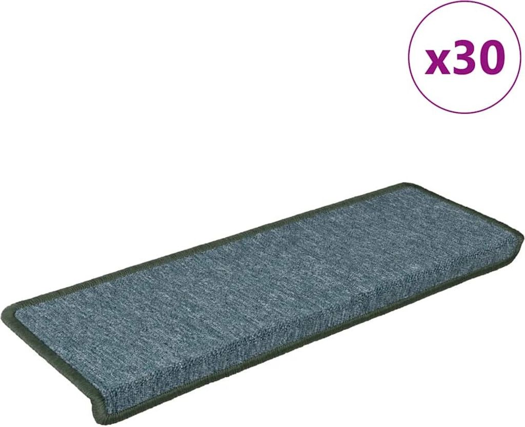 "2026 Promotion" Stufenmatten 30 Stk. - Hohe Qualität - 65x21x4 cm Dunkelgrün Rechteckiger Rand - Stufenmatten CC19884