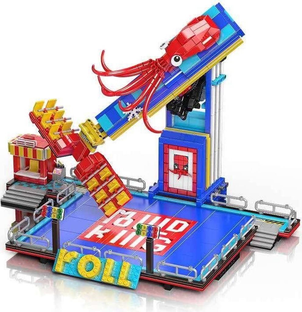 Mould King 11015 Octopus Carousel 1668pcs blocchi da Immagine del prodotto 