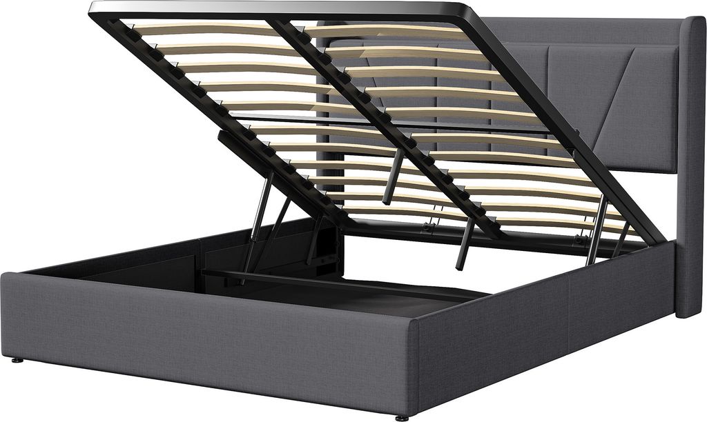 Fortuna Lai Polsterbett 140x200cm mit USB, Jugendbett Produktbild 6