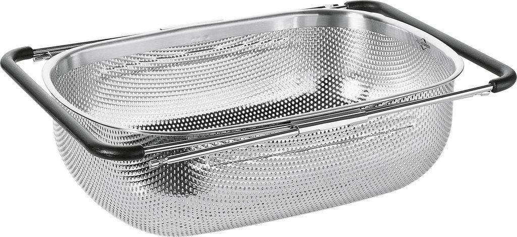 Küchenprofi Gemüsesieb DELUXE ausziehbar, 34 x 24,5 cm Produktbild 