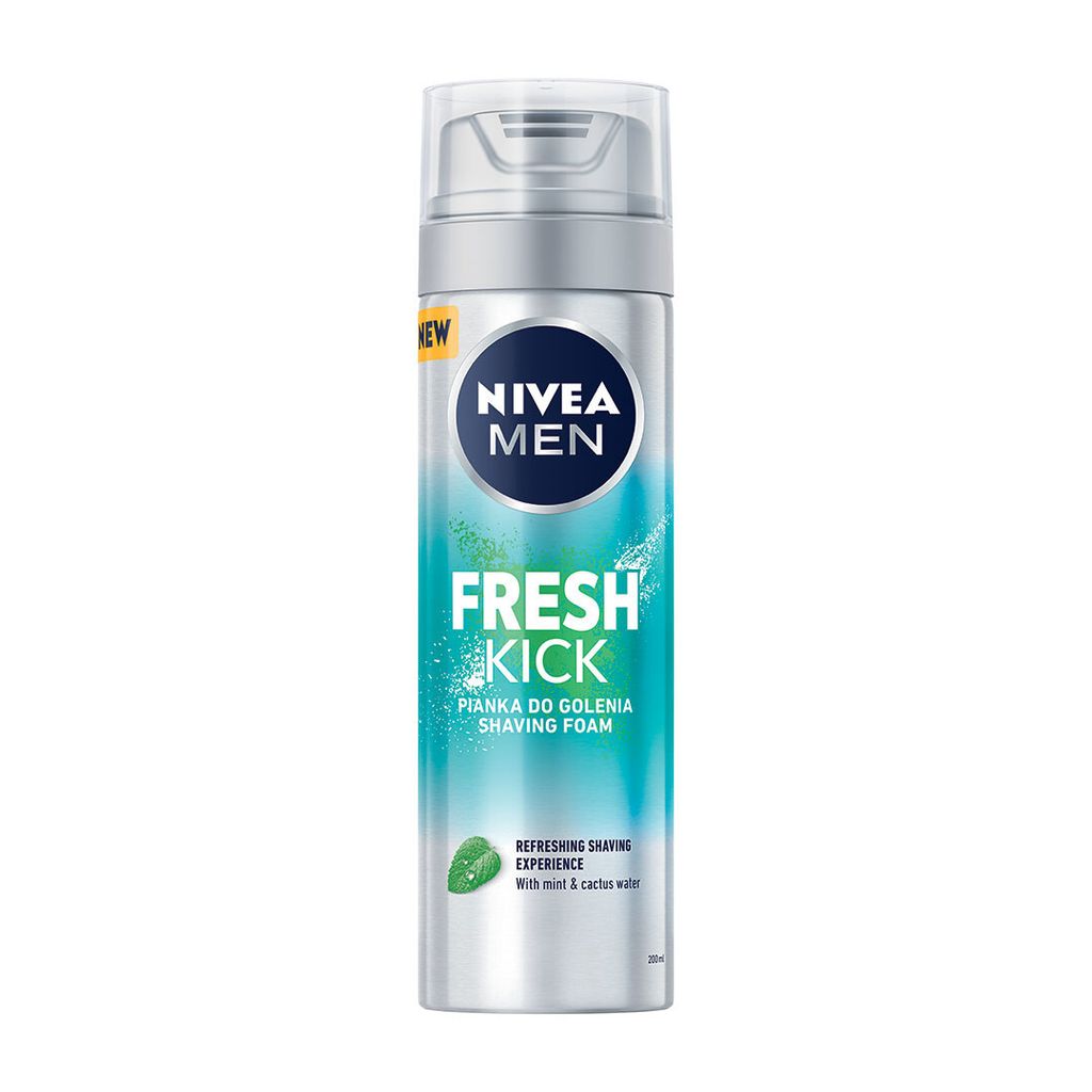 NIVEA Men Fresh Kick Rasierschaum 200ml