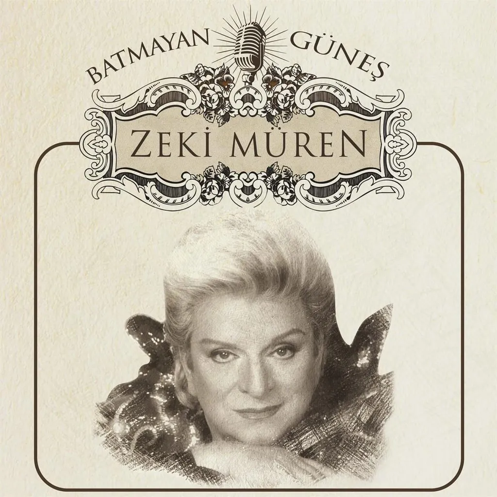 Vinyle Zeki Müren Musique Turque Le Soleil qui ne se couche jamais Salon