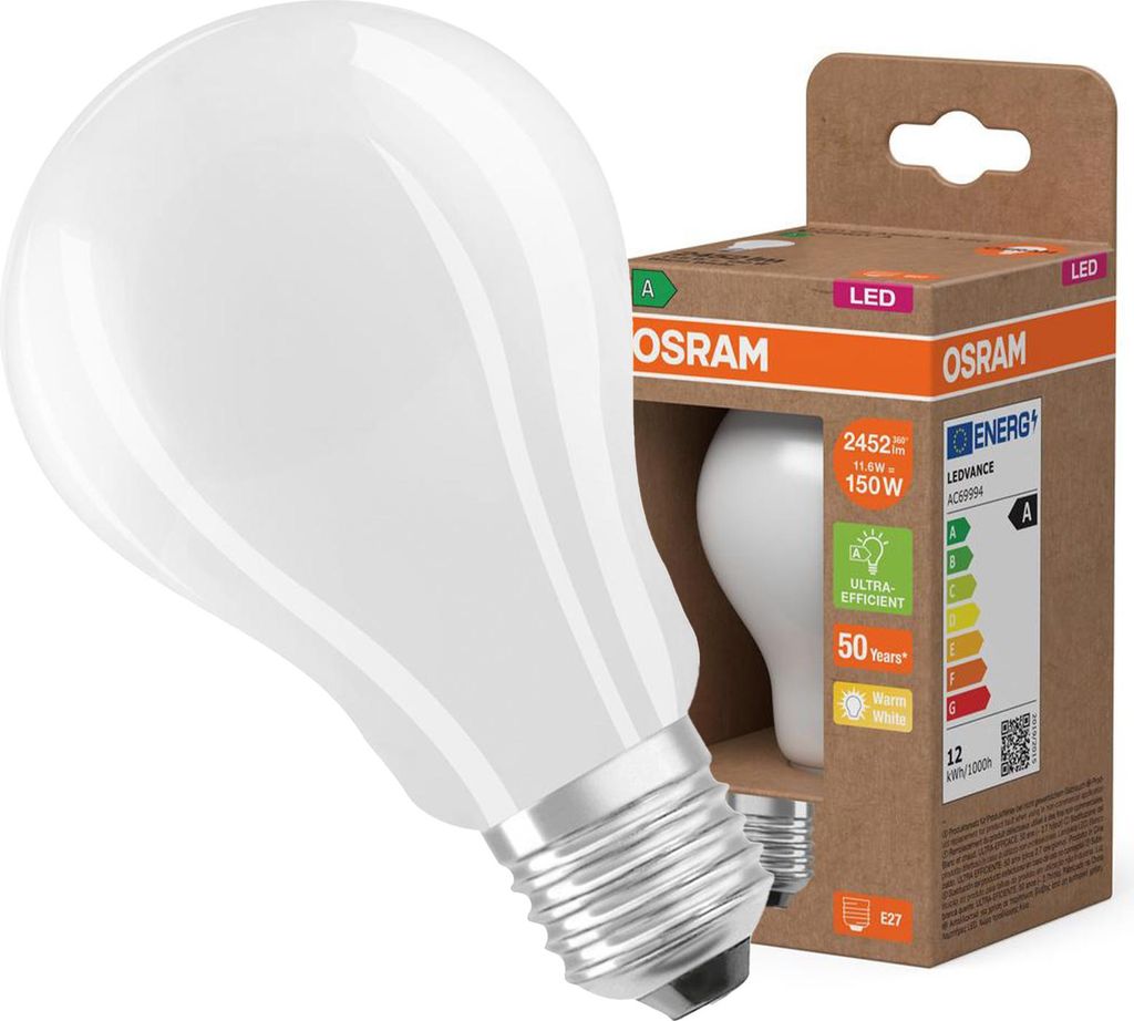 OSRAM HOMELIGHTING 4058075839182 LED (monochrome) EEC A (A Obrázok produktu 