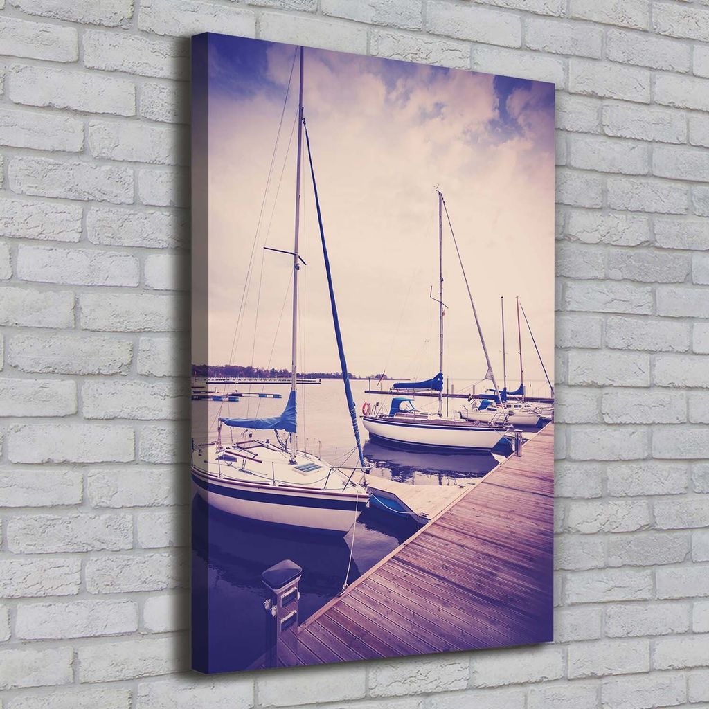 Tulup Leinwandbild - 70x100cm - Wandkunst - Drucke auf Leinwand - Leinwanddruck - Wohnzimmer Wanddekoration XXL - Wohnung Deko Kunstdrucke - Vint...