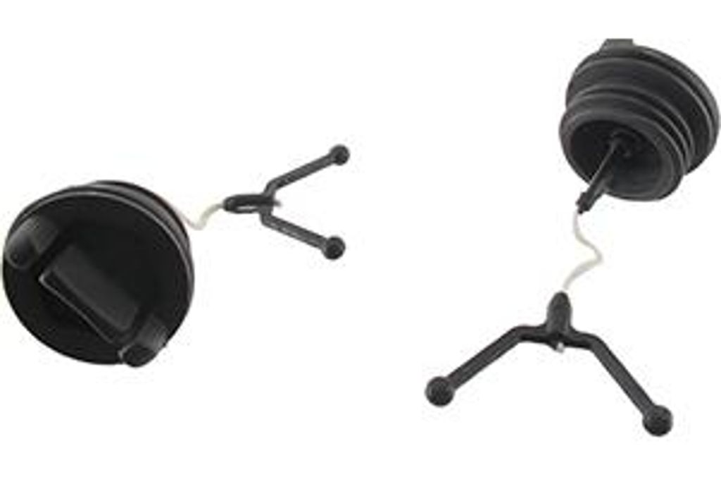 Tankdeckel für Kraftstofftank kompatibel mit Husqvarna für Modelle 136, 137, 141, 142. Ersetzt Original 5300712-66, 5017656-02.
