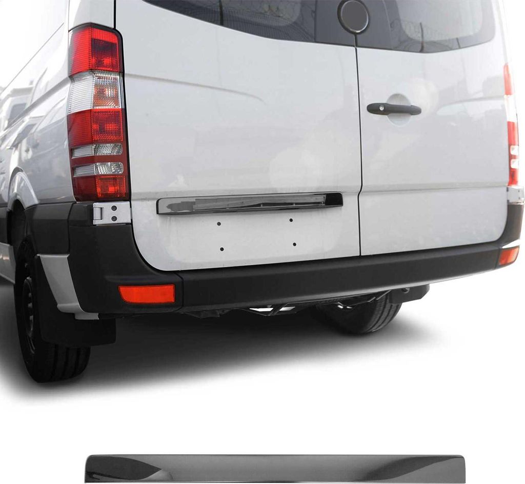 Heckklappe Kofferraumöffner für Mercedes Sprinter 2006-2018 Edelstahl Dunkel