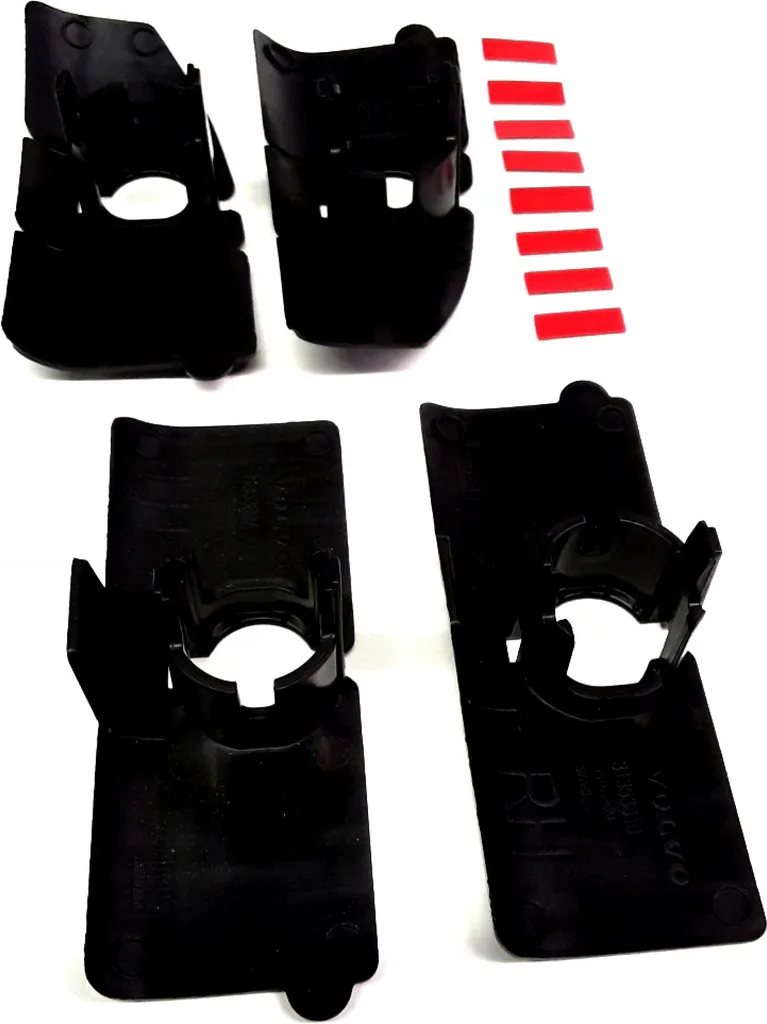 Supports Capteurs Stationnement Robustes Volvo S80 V70 XC70 Noirs