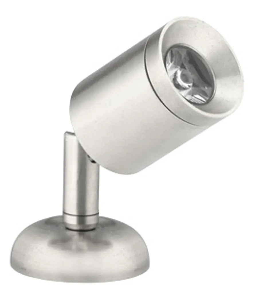 Lampada da Comodino LED Ottone Cromato - Luce Notturna Bimbi e Lettura