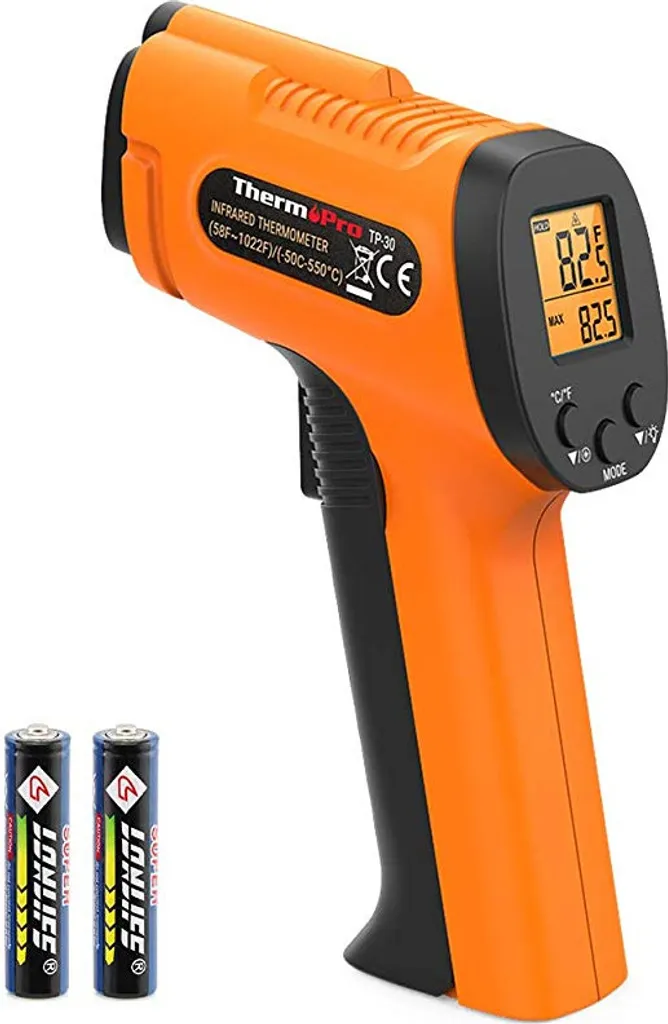 ThermoPro TP-30 Thermomètre Infrarouge Numérique Laser Haute Précision