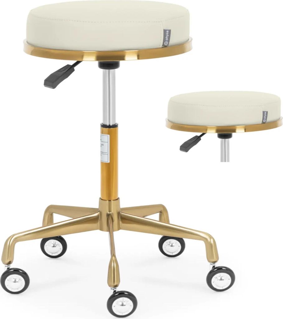 Expondo physa Stołek na kółkach – 51–64 cm – 150 kg – Zdjęcie produktu 
