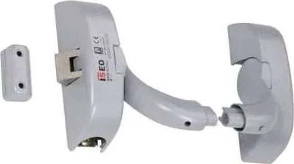 2 IDEA-Stangenhalter + 1 H/B-Mechanismus + 1 Schließblech und Zwischenlagen ISEO - Schwarz - Nicht feuerhemmend - 9414000505