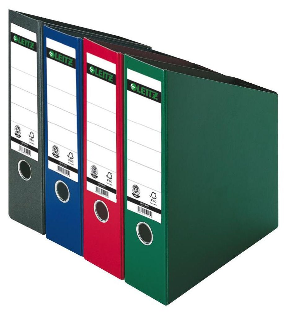 LEITZ Stehsammler DIN A4 Hartpappe blau Produktbild 