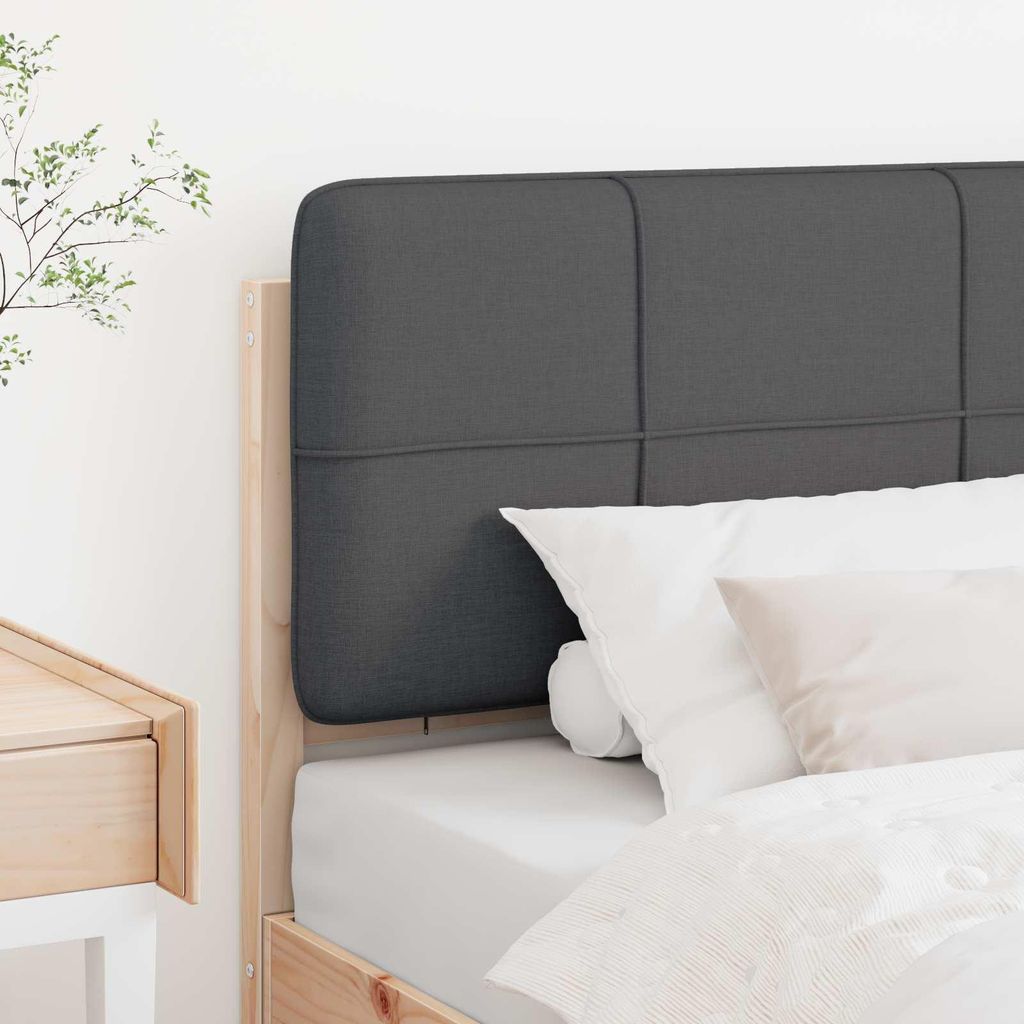 Cloris Designermöbel Gepolstertes Kopfteil mit Kopfteil Braun und Dunkelgrau 100cm - 2026Neu548714 - Kopfteile