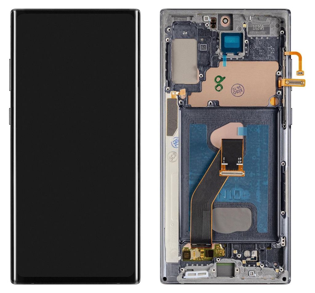 Samsung Galaxy Note 10 Plus Display (mit Rahmen) schwarz Produktbild 