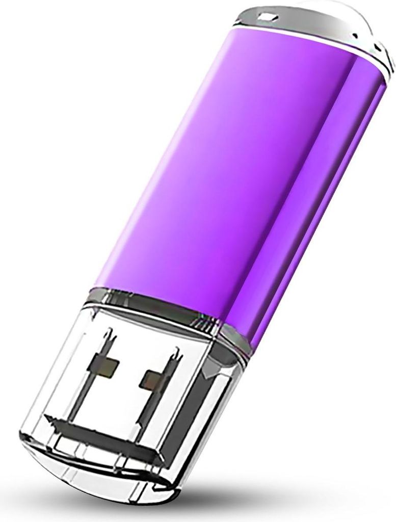 64 GB USB 2.0 Stick Flash USB Drive Kompakt USB Flashdrive Speicherstick Memorystick Farbe: Lila