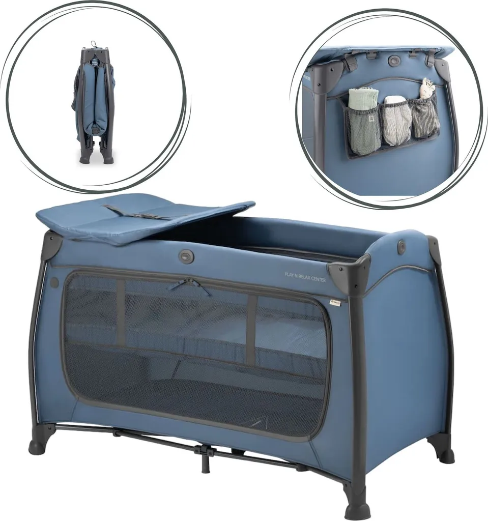 Dormez sereinement : Lit de voyage Hauck Play N Relax Center Complet