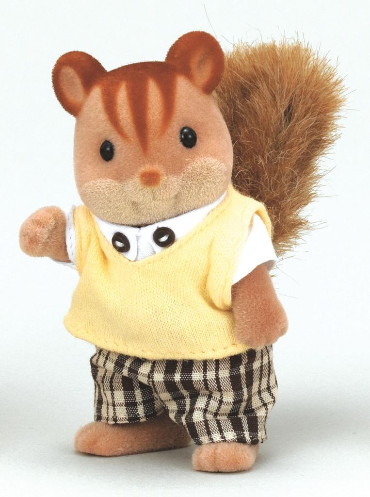Sylvanian Families Walnuss Eichhörnchen: Familie Knacks