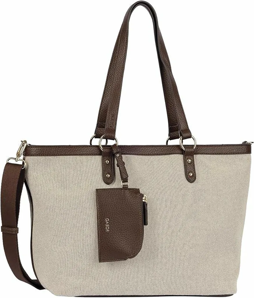 Sac cabas Gabor Sibylla grand format de 42 cm pour femme en noir