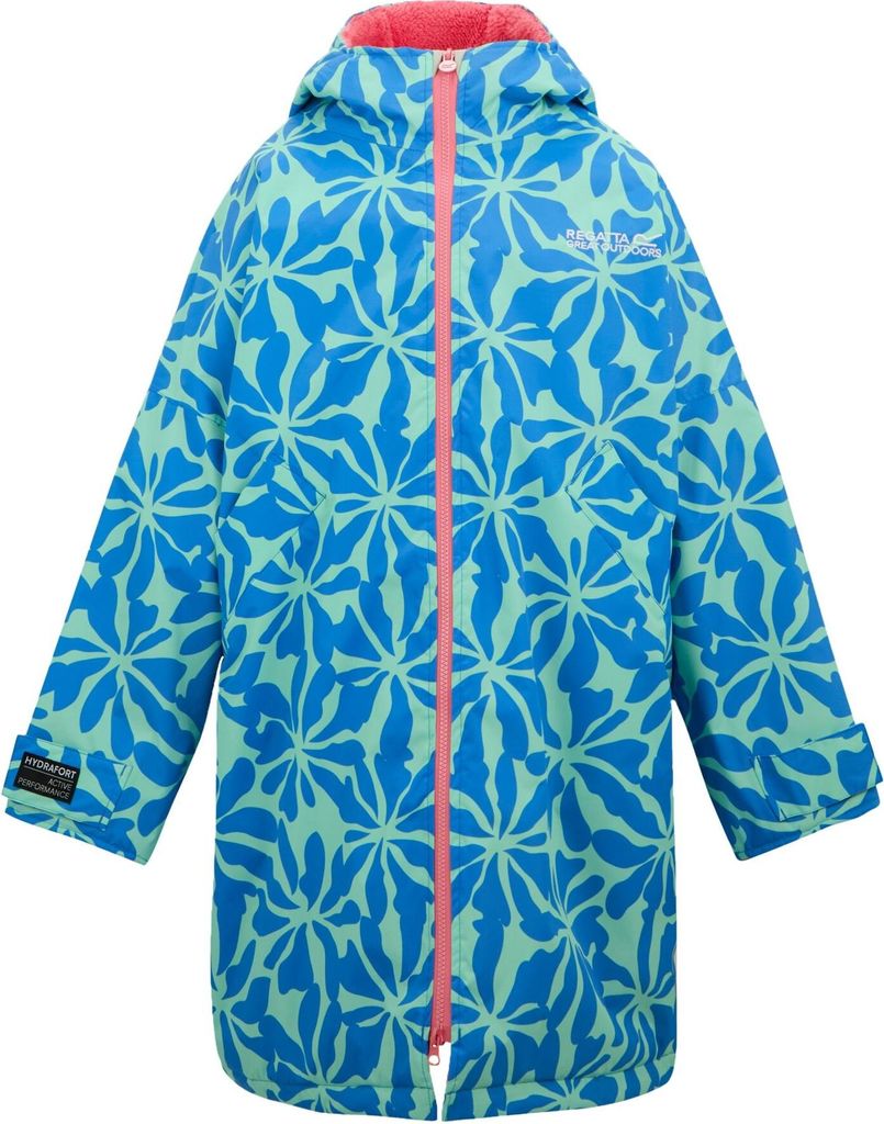 Regatta - Robe für Kinder RG12593 (140-158) (Blau/Pink Lemonade)