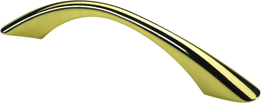 Hettich Möbelgriff vermessingt 12 x 127 x 26 mm - 1 Stück