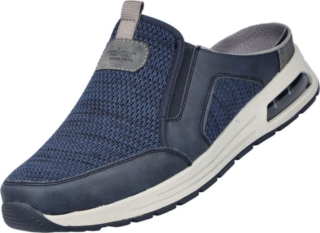 Rieker FSK Herren Halbschuhe Clogs midnight/blau-schwarz 42