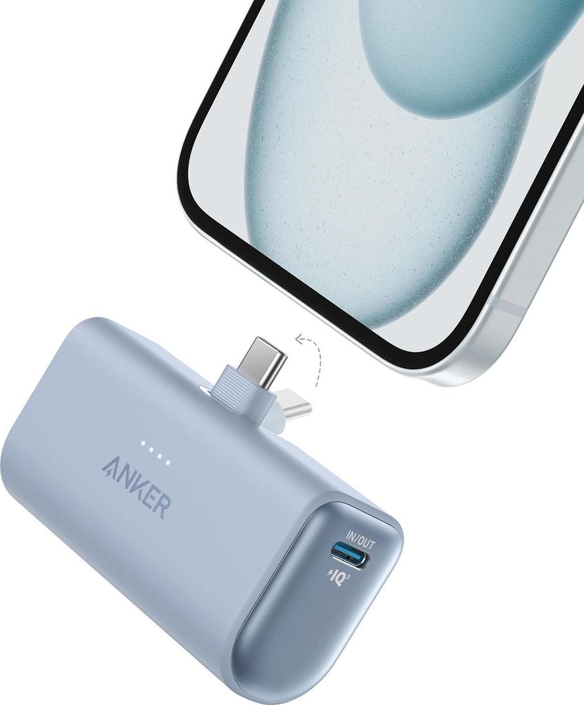 Anker Nano Powerbank (22,5W, Integrierter USB-C Konnektor) Produktbild 