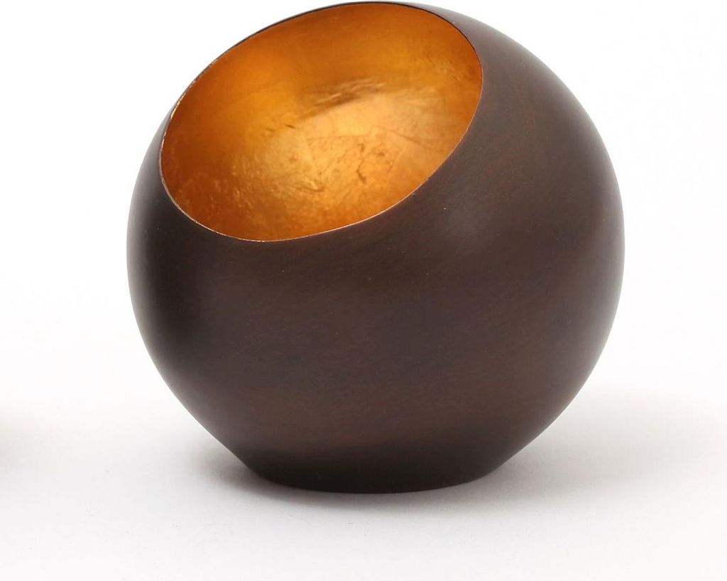 Goldlicht Globe bronze/gold 10 cm
