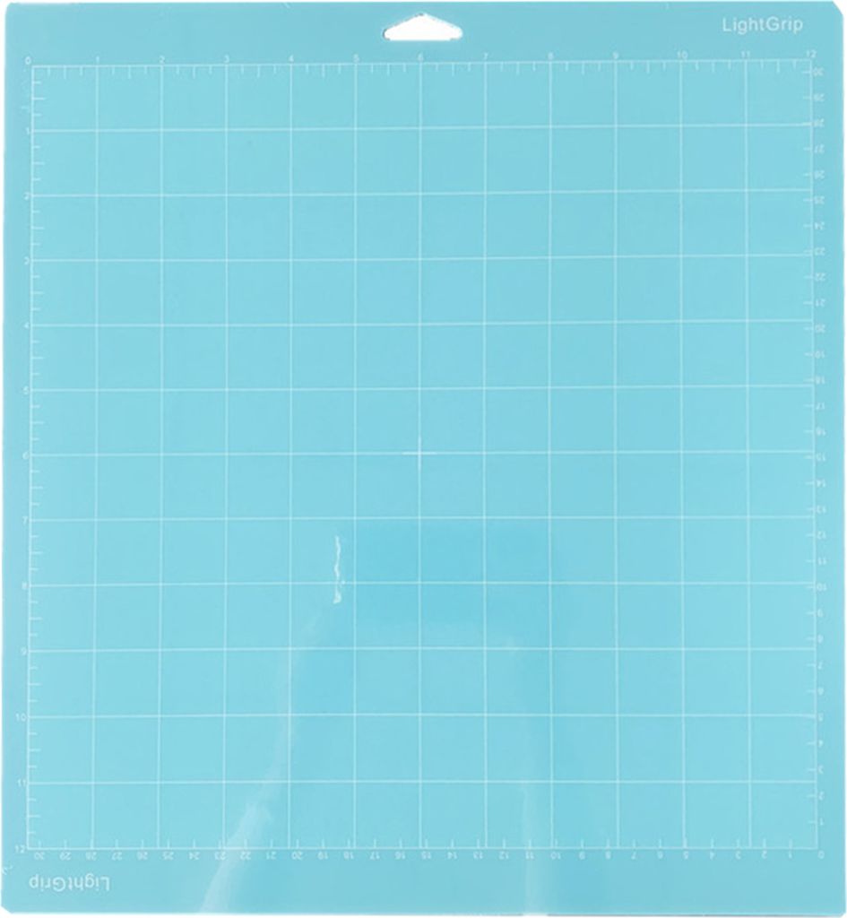 Gitterschneidematte mit Skalierungslinie wiederverwendbares Rechteck Plastik 12 Zoll Quilt Pad Home Office Verwendung für Cricut-Blau