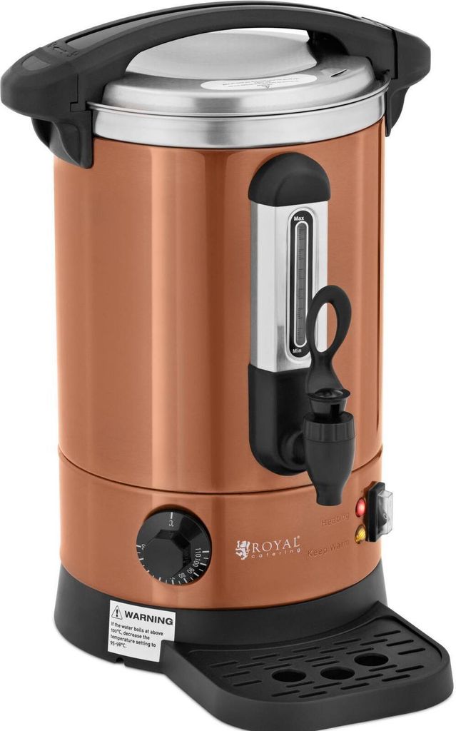 Ohřívač vody s dvojitými stěnami a odkapávačem 6,1 l 1500 W Obrázek produktu 