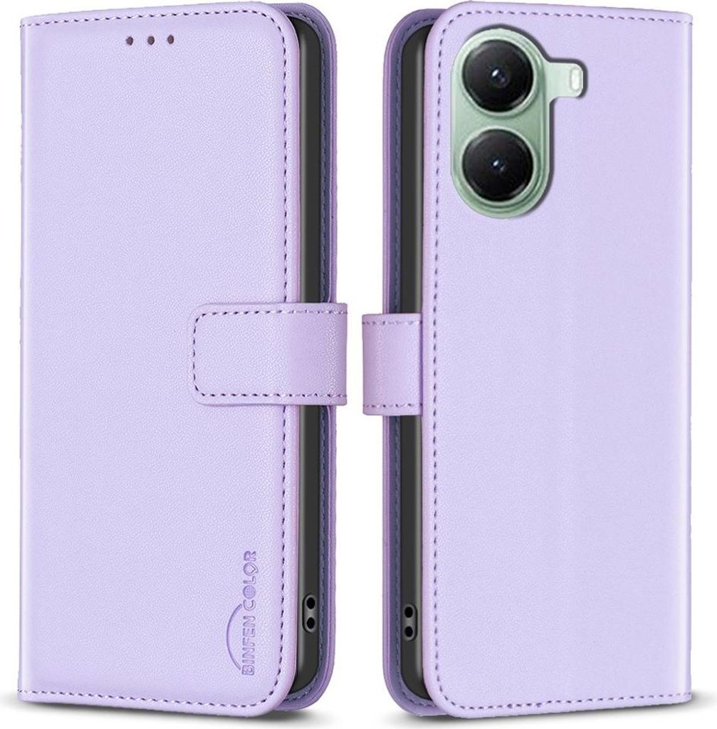 Xiaomi Poco X7 Pro Hülle - BINFEN Klapphülle - Lavendel