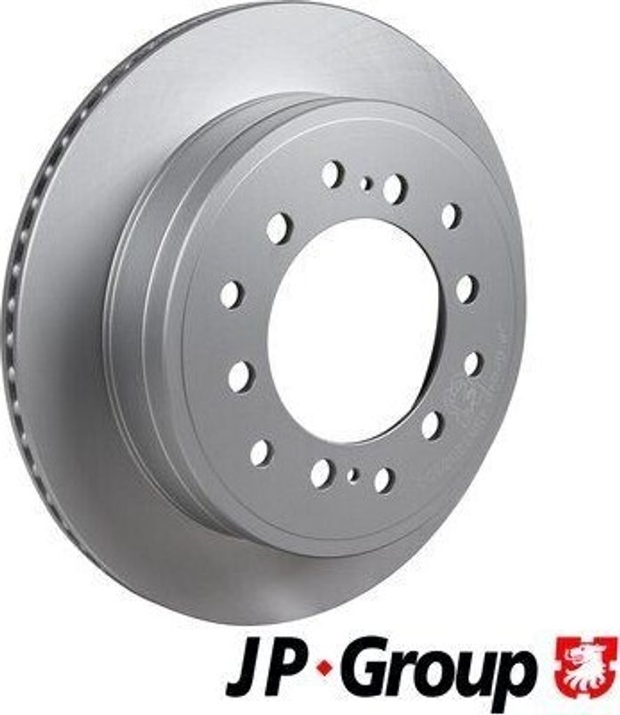 2x JP GROUP Bremsscheibe 4863202900 hinten für TOYOTA FJ CRUISER (GSJ1_) 312mm