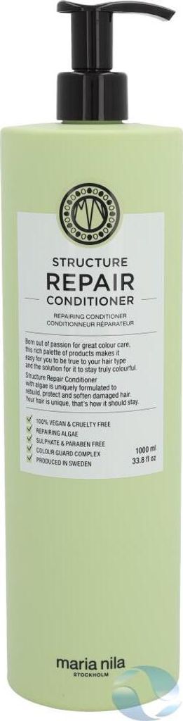 Maria Nila Structure Repair Conditioner pflegender Conditioner für sehr trockenes und geschädigtes Haar 1000 ml
