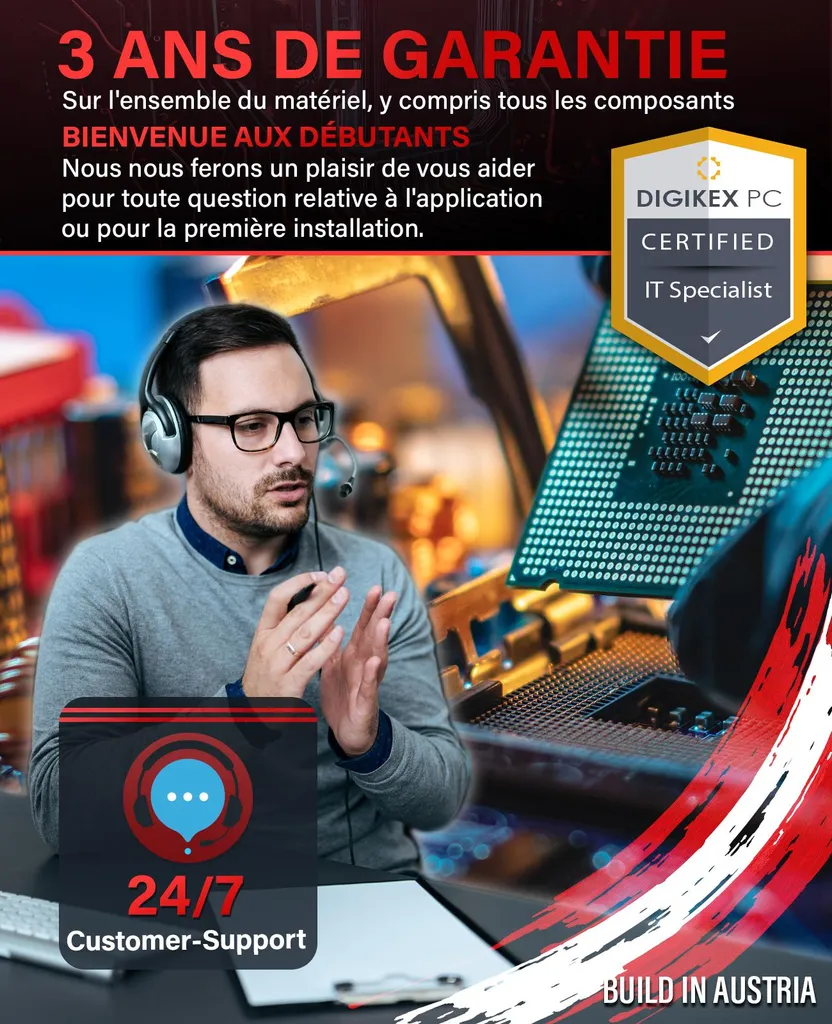 PC Fixe Greed Basic V2 - AMD Ryzen 5 4600G - 8Go RAM - 256Go SSD - Win 11 - 7