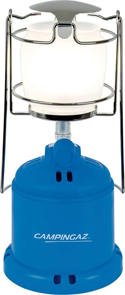 Lanterne de camping à gaz pour bivouac et randonnée Campingaz 206 L bleu