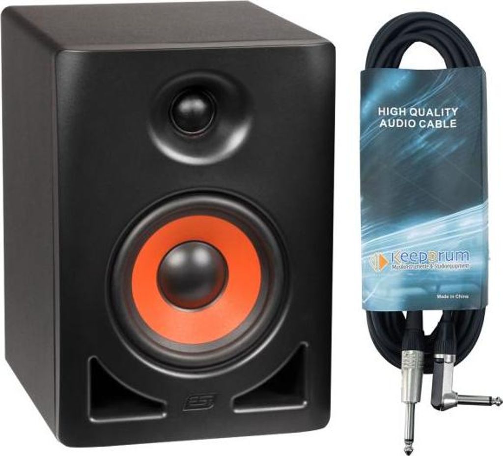 ESI Studio Monitor-Box nEAR i5 Lautsprecher mit Kabel