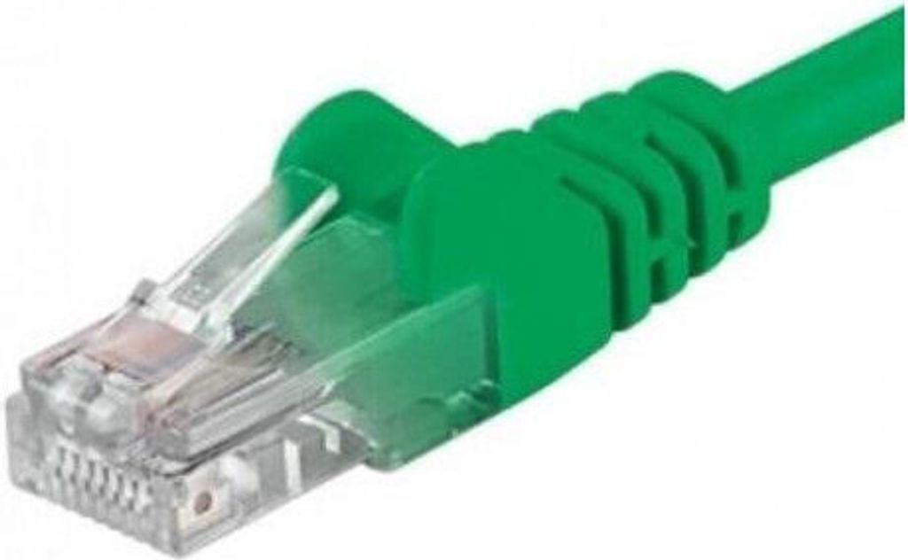 PremiumCord Patch kabel UTP Cat5e 50cm zelena, 0,5 m, Cat5e, U/UTP (UTP), RJ-45, RJ-45, Grün