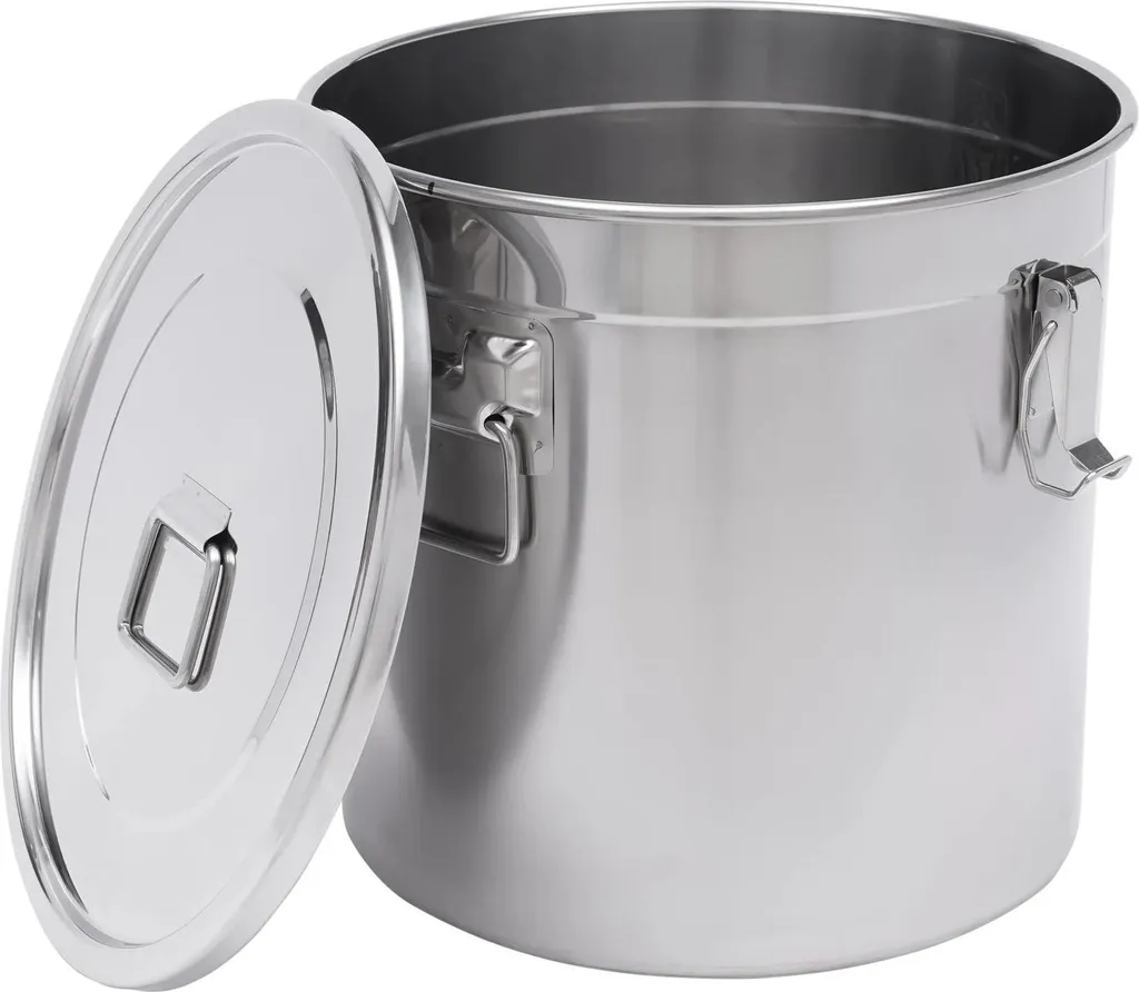 Smart Storage Contenitore Acciaio Inox Argento - Design & Ermeticità