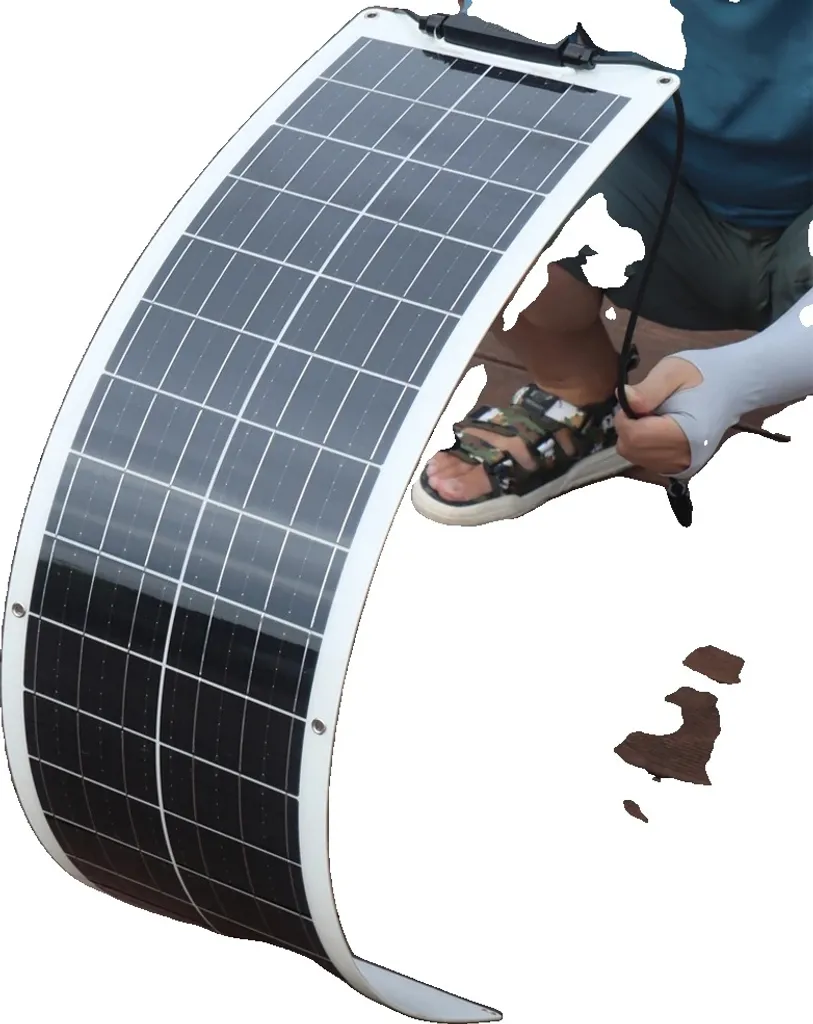 Pannello Solare Flessibile 50W Bianco 12V - Alta Efficienza 21% Offerta