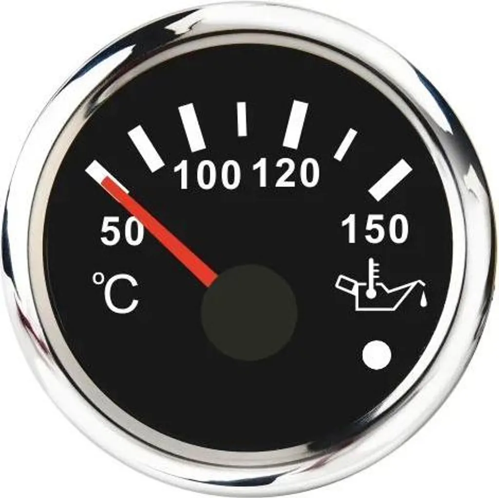 Manometro e Livello Olio Nautico BS - Impermeabile IP67 per Barche