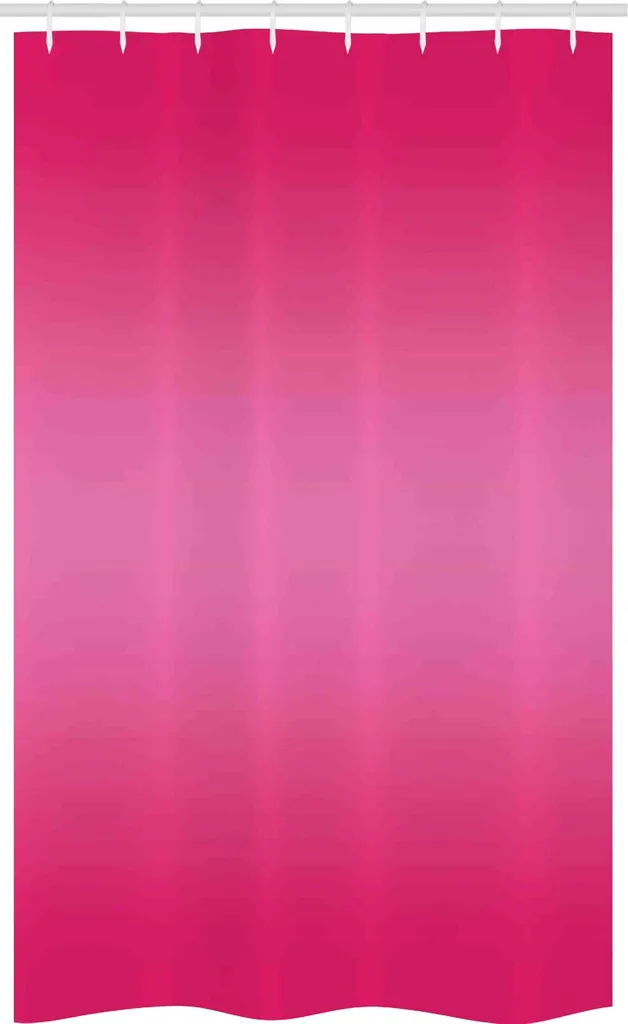 Tenda Doccia Antimuffa Rosa ABAKUHAUS 120x180 - Pratica e Lavabile