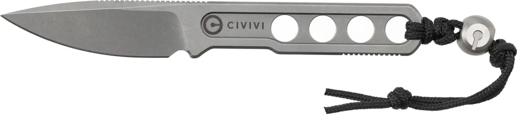 Couteau EDC fixe Civivi Circulus squelette avec étui Kydex tactique discret